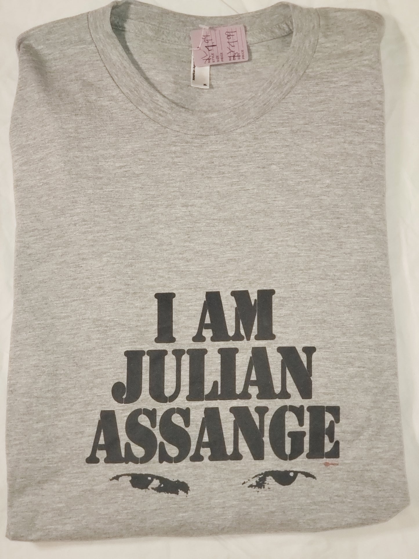 I AM JULIAN ASSANGE T-SHIRT