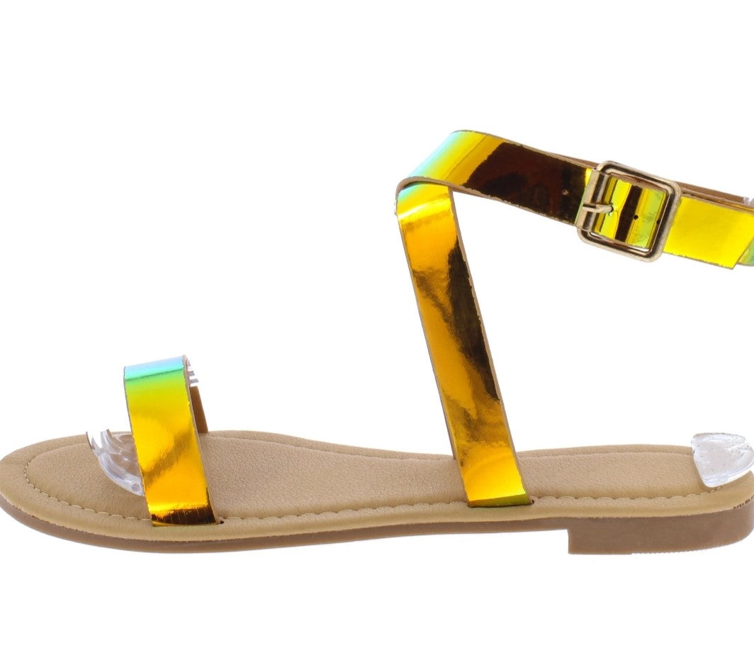 Gold Jenna Sandal
