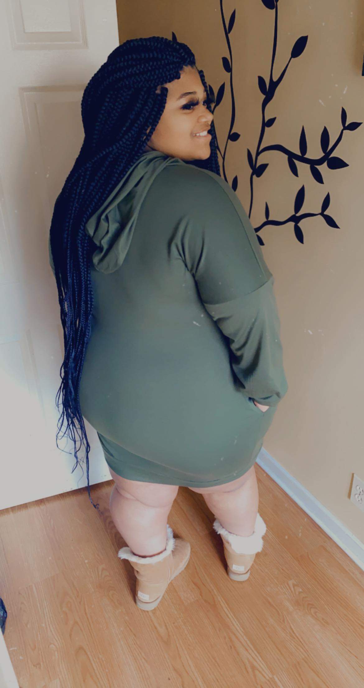 Never Basic Hoodie Dress