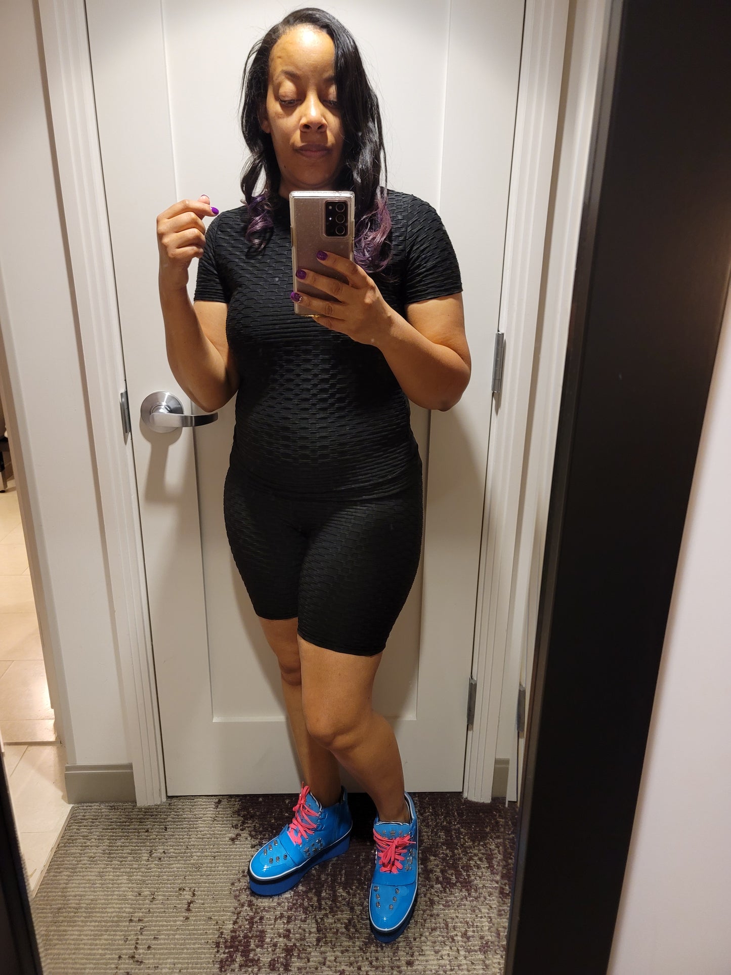 Honeycomb Bandwagon Short set